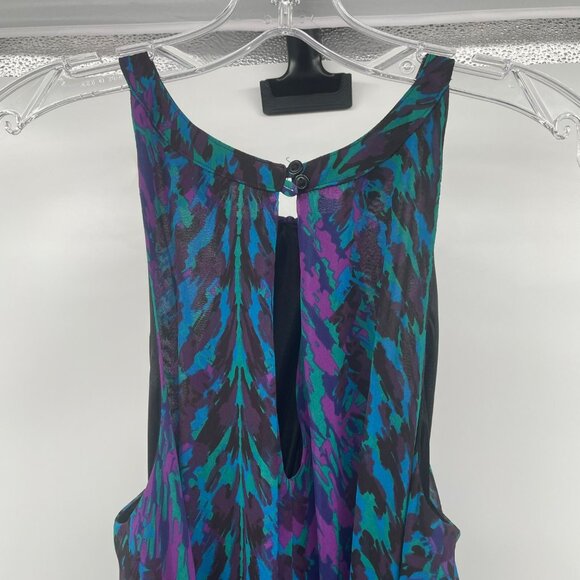 Express Womens Halter Neck Dress Cinched Waist Belted Size Small - Picture 6 of 9